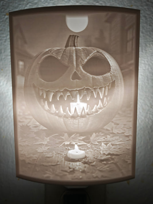 50% off Halloween Jack O Lantern Night Light